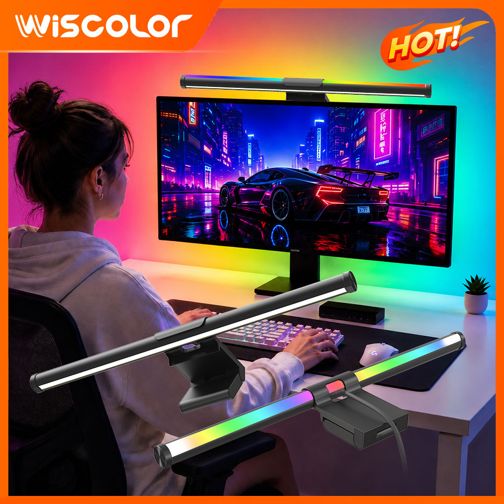 Setup Desk Monitor - Listwa świetlna Wi-Fi do monitora, lampa