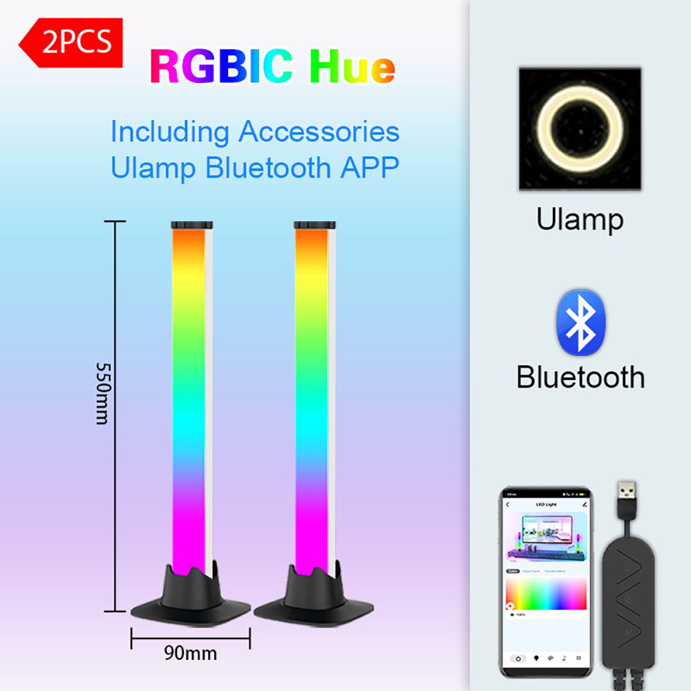 Oświetlenie RGB LED do biurka, – Desk Setup With Tv recenzja i cena