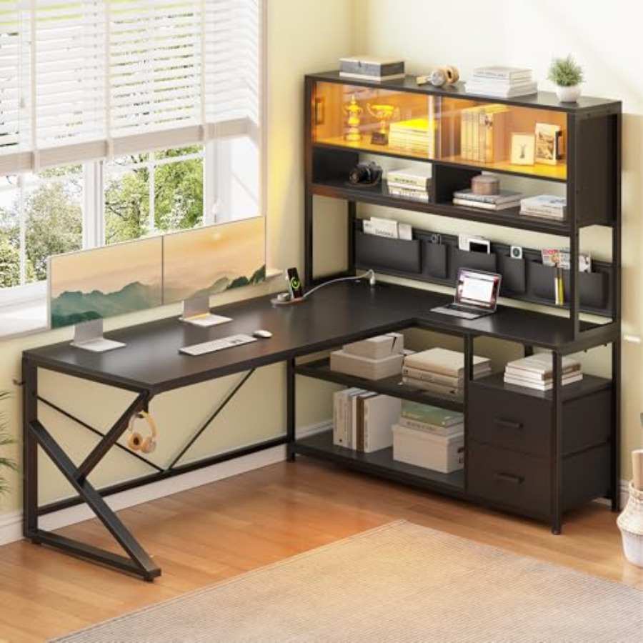 Biurko gamingowe w kształcie l – Desk Setup L Shaped recenzja i cena
