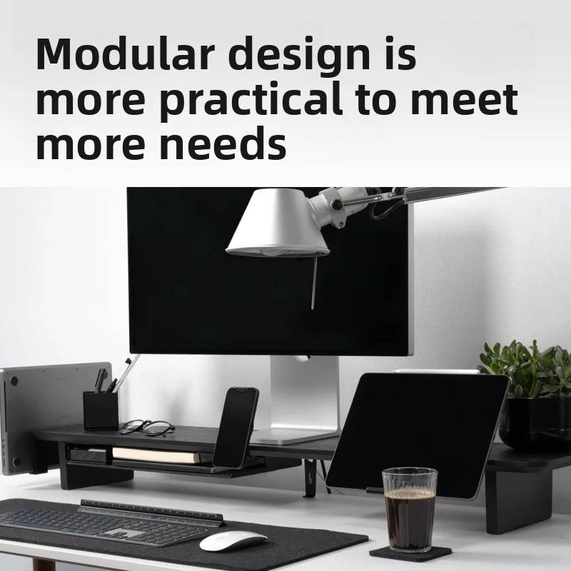 Solidny drewniany stojak pod m – Setup Desk Monitor recenzja i cena